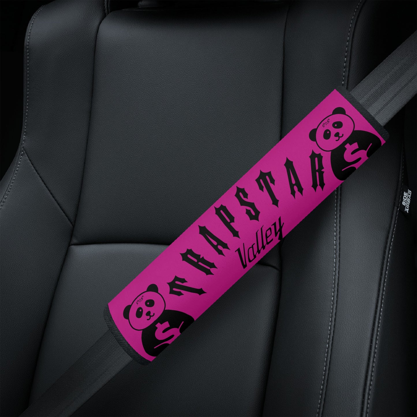 Trap Star Valley Panda 1.0 Purple Car Seat Belt Covers