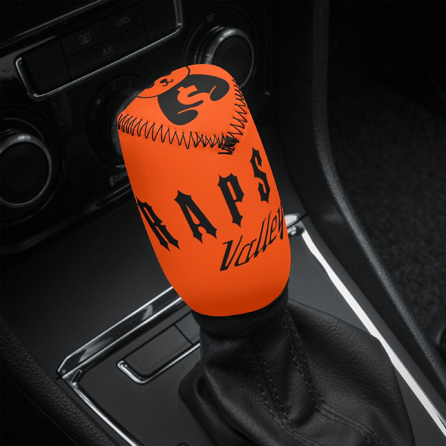 Trap Star Valley Panda 1.0 Dark Orange Car Shifter Gear Cover