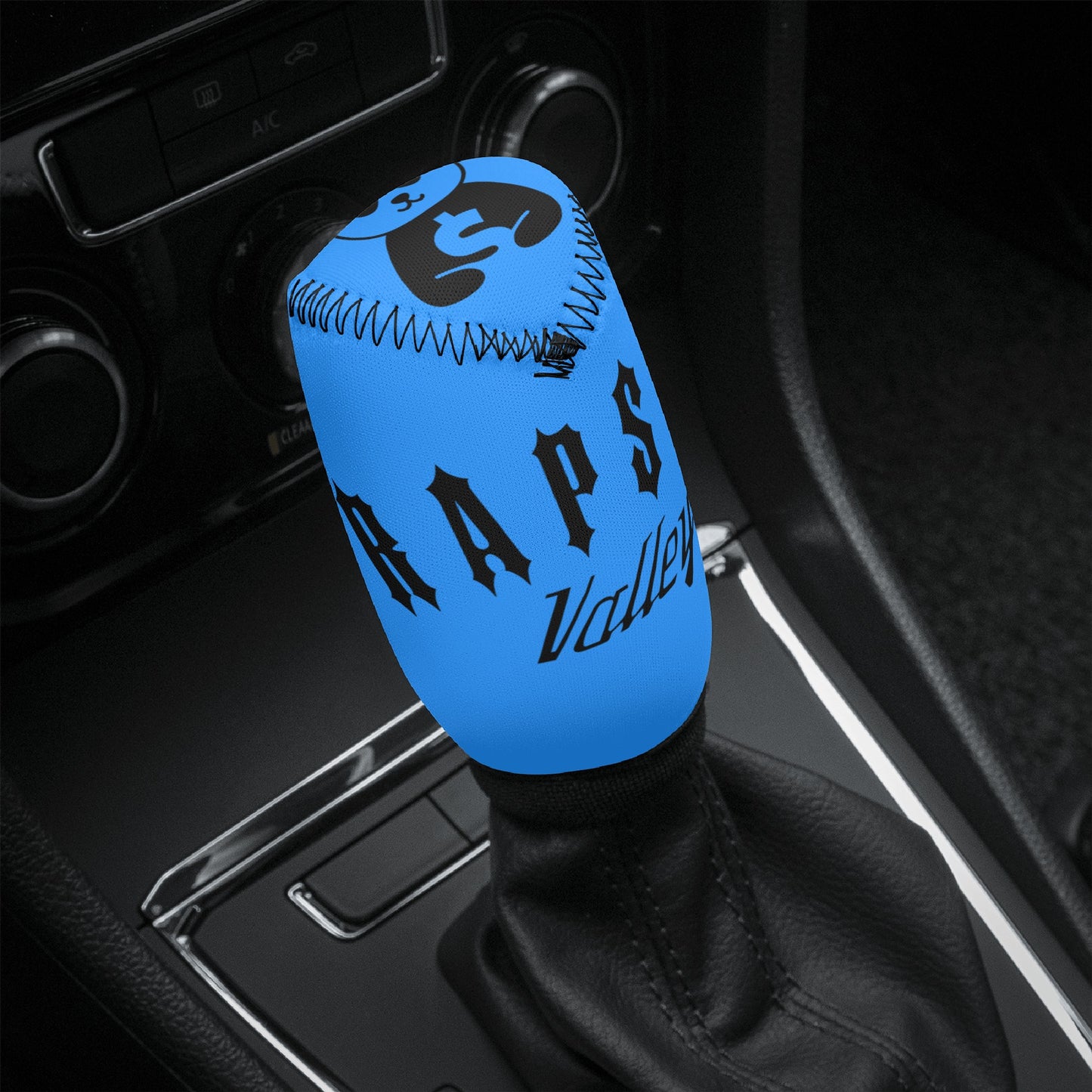 Trap Star Valley Panda 1.0 Blue Car Shifter Gear Cover