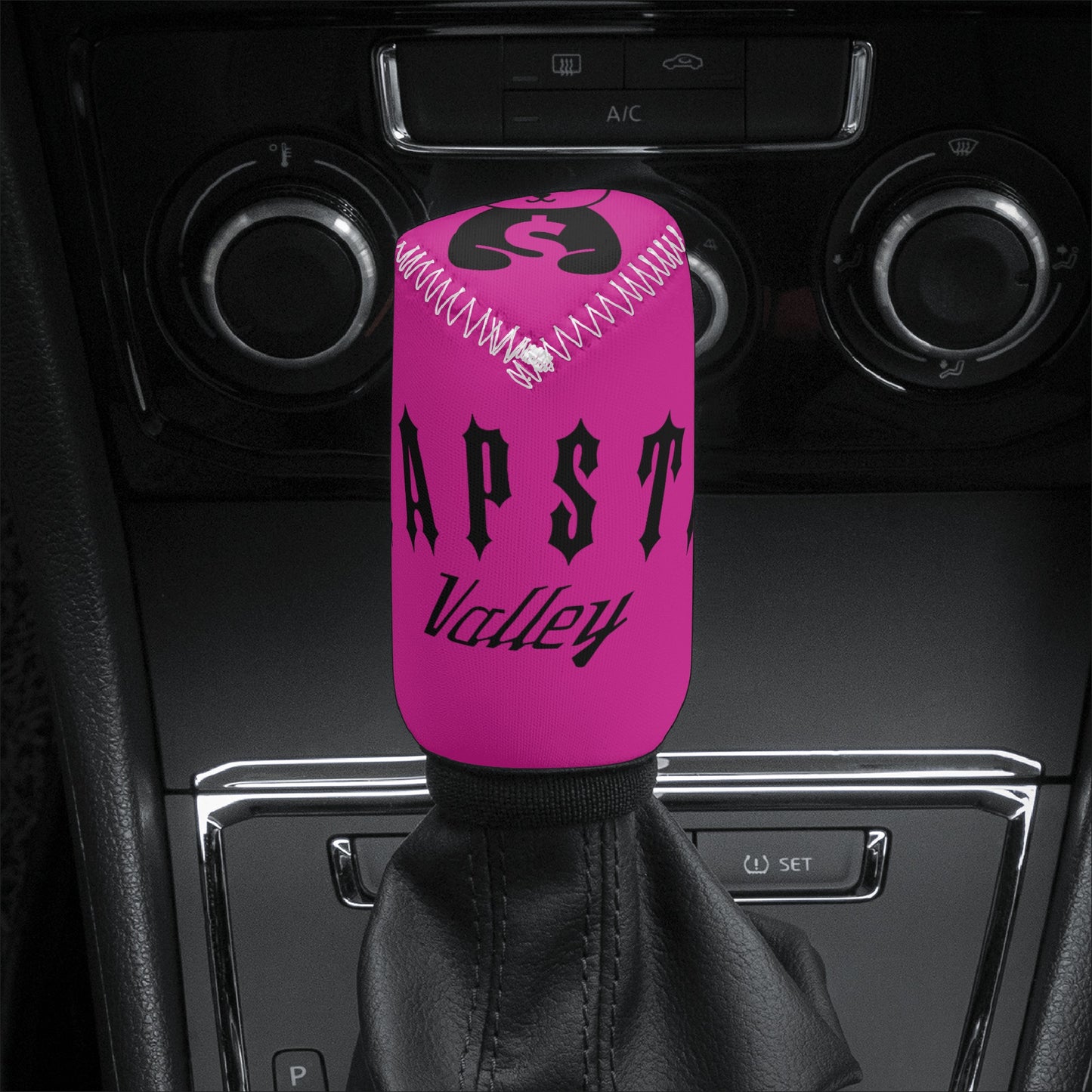 Trap Star Valley Panda 1.0 Purple Car Shifter Gear Cover