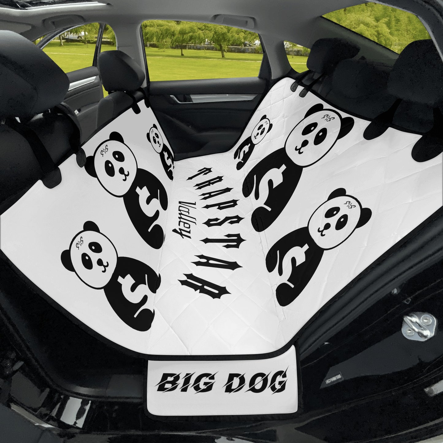 Trap Star Valley Panda 1.0 White Car Pet Seat Covers