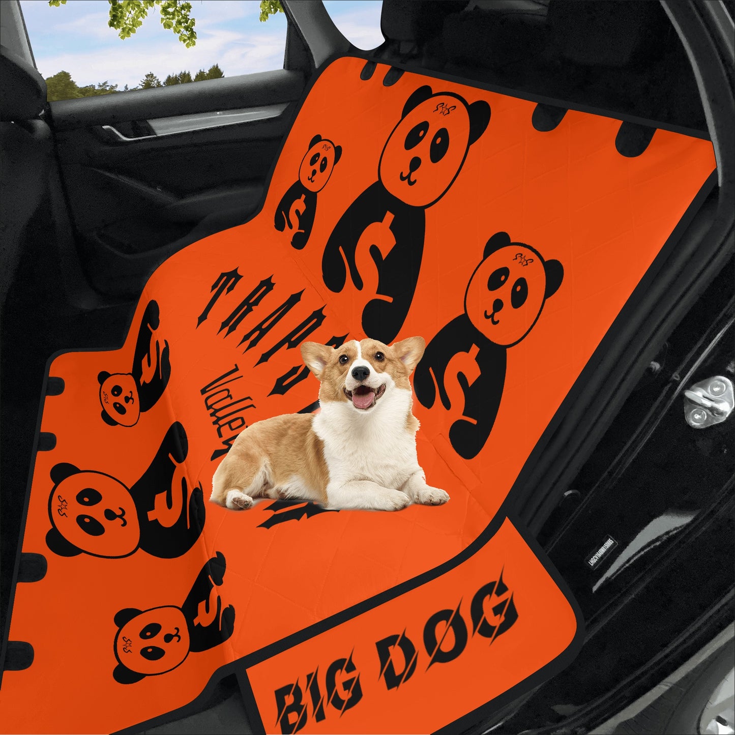 Trap Star Valley Panda 1.0 Dark Orange Car Pet Seat Covers