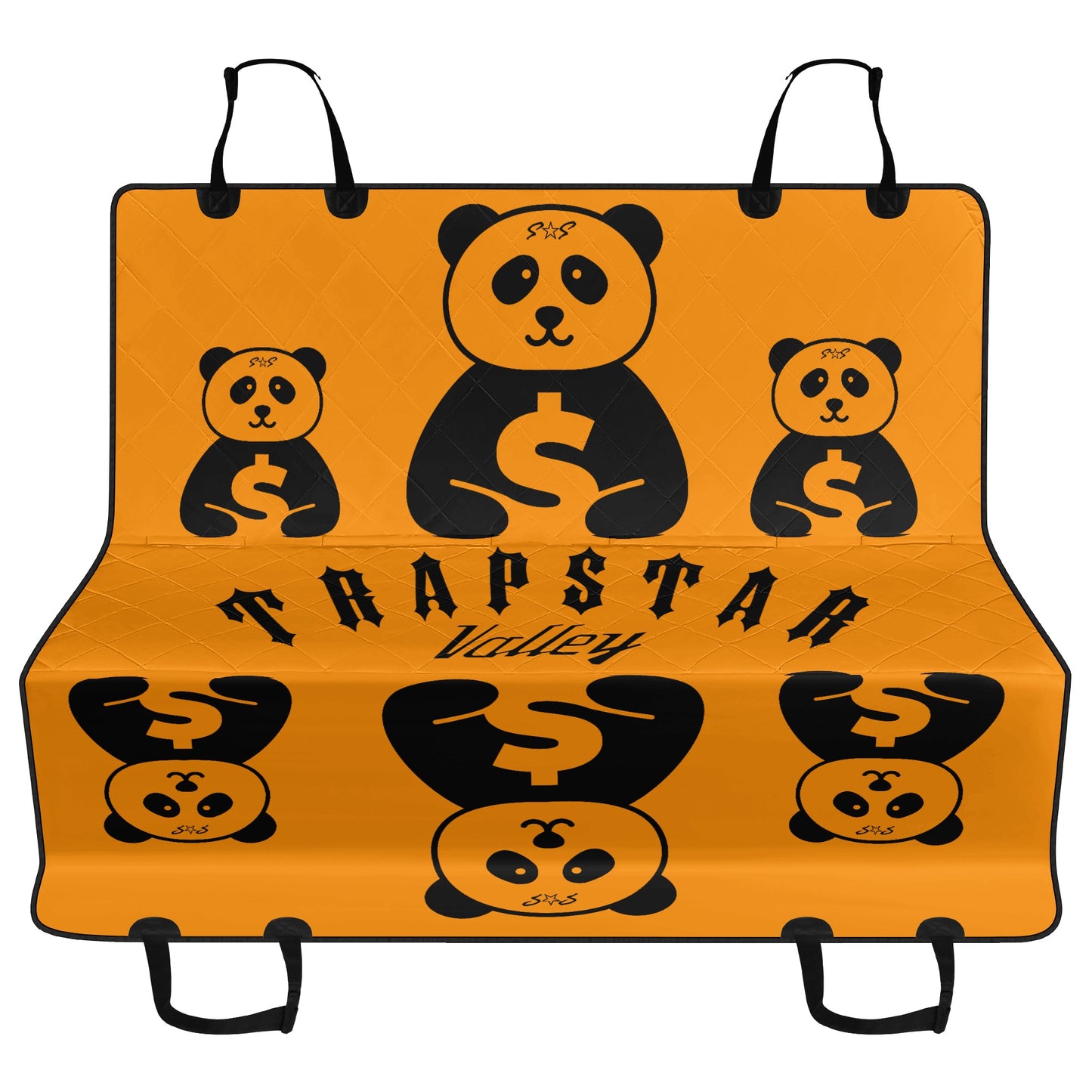 Trap Star Valley Panda 1.0 Orange Car Pet Seat Covers