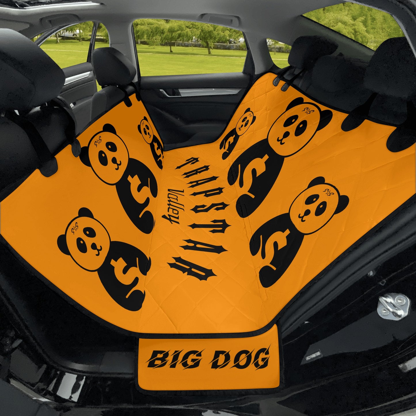 Trap Star Valley Panda 1.0 Orange Car Pet Seat Covers