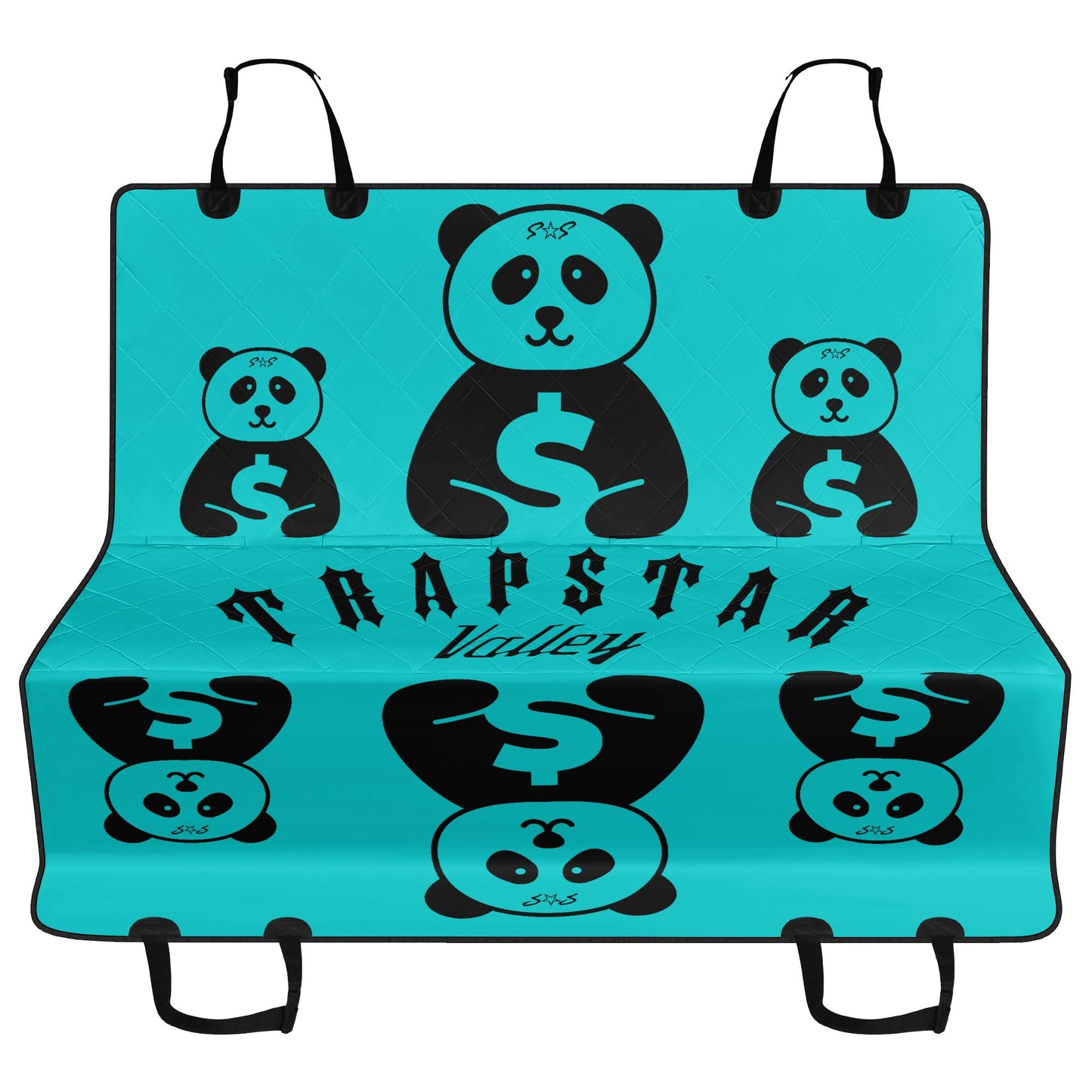 Trap Star Valley Panda 1.0 Turquoise Car Pet Seat Covers