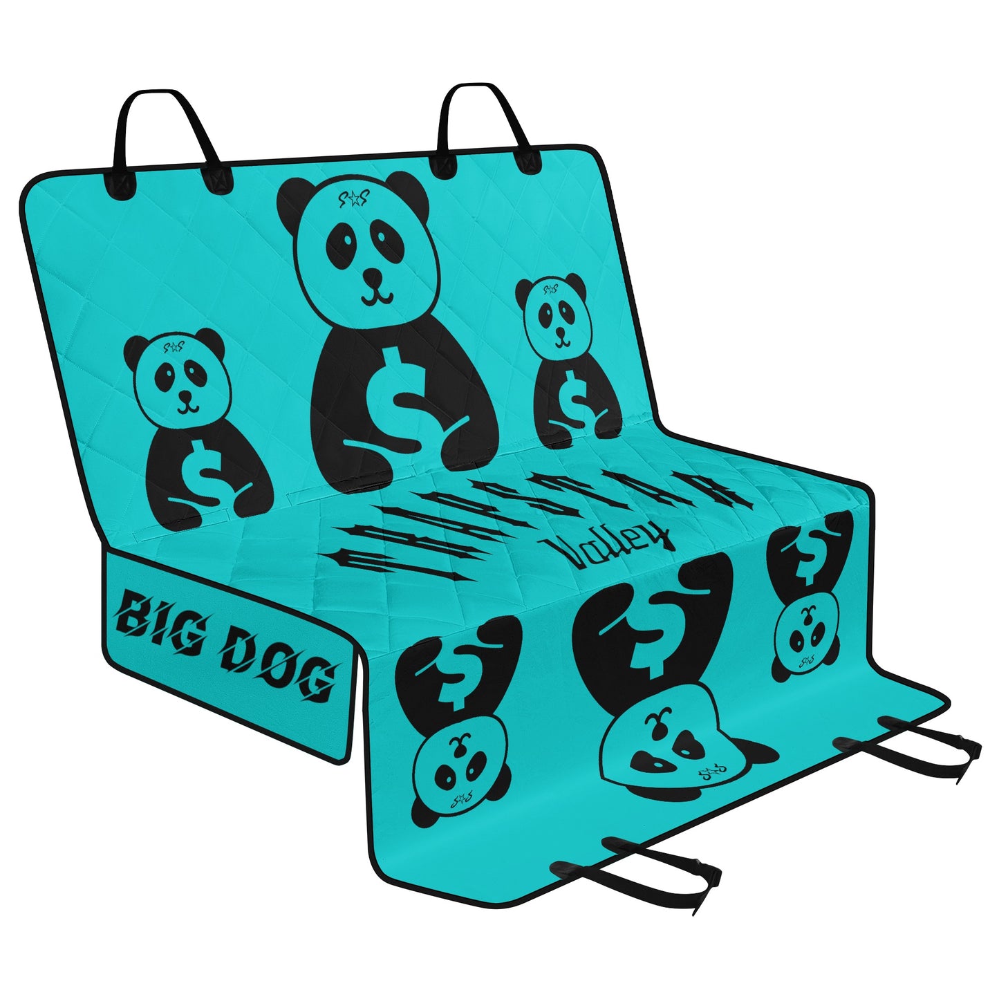 Trap Star Valley Panda 1.0 Turquoise Car Pet Seat Covers