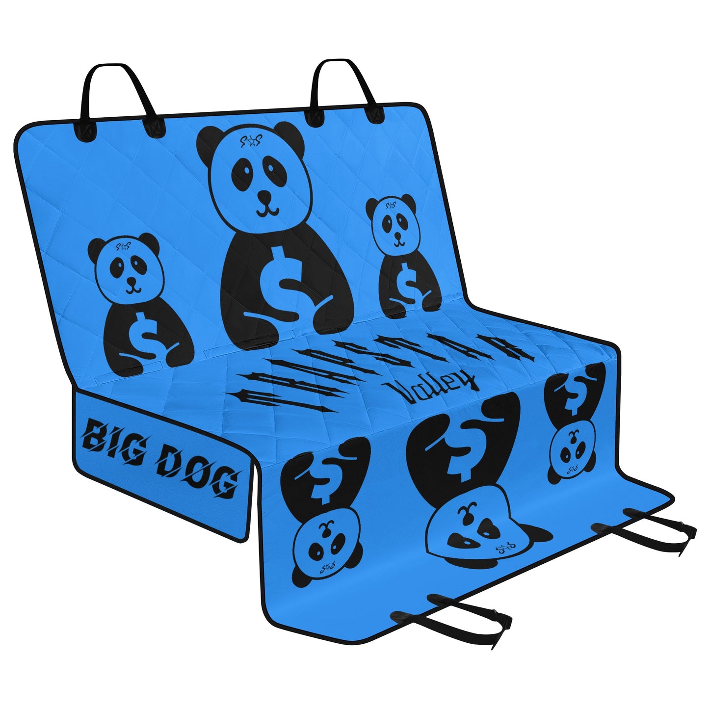 Trap Star Valley Panda 1.0 Blue Car Pet Seat Covers