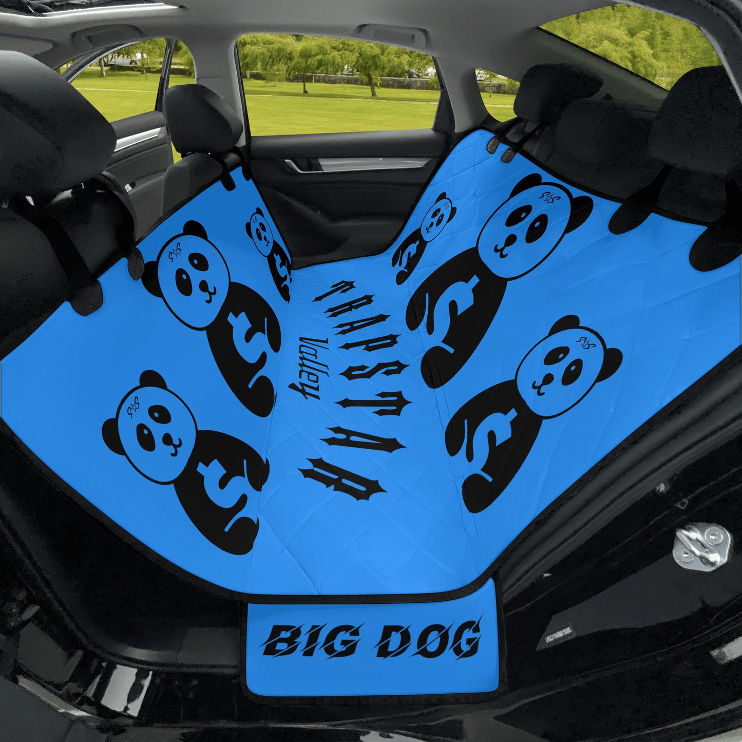 Trap Star Valley Panda 1.0 Blue Car Pet Seat Covers