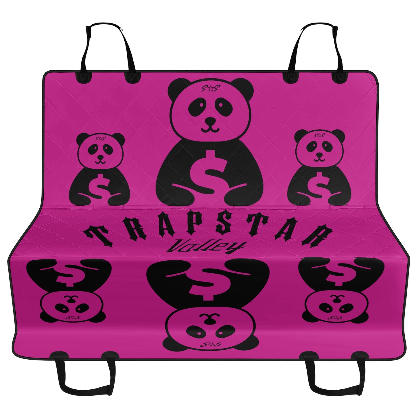 Trap Star Valley Panda 1.0 Purple Car Pet Seat Covers