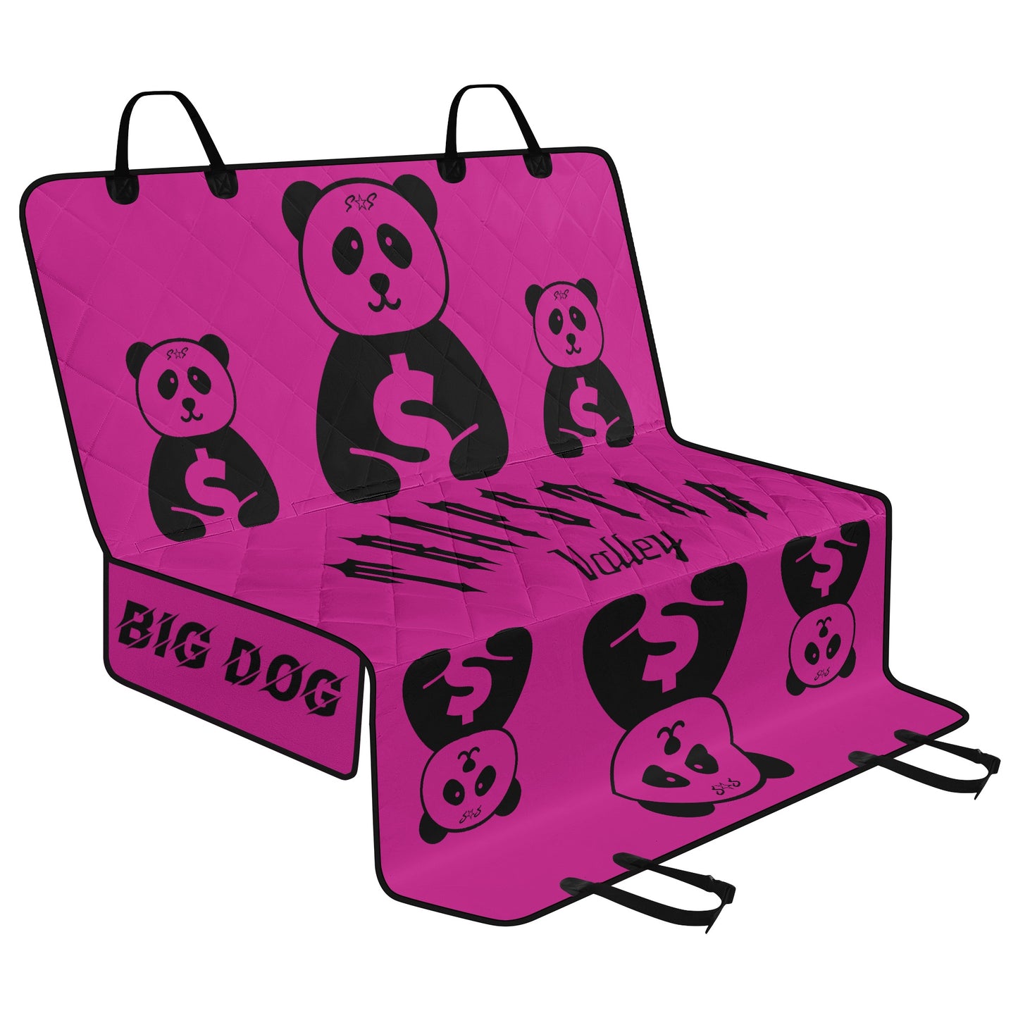 Trap Star Valley Panda 1.0 Purple Car Pet Seat Covers