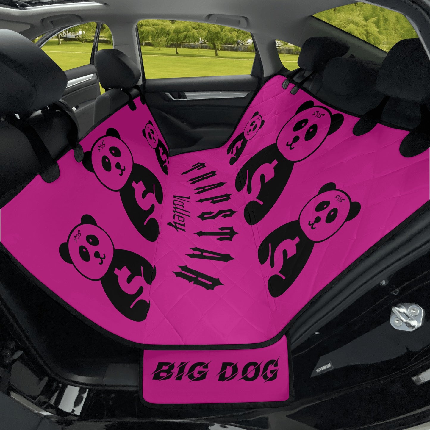 Trap Star Valley Panda 1.0 Purple Car Pet Seat Covers