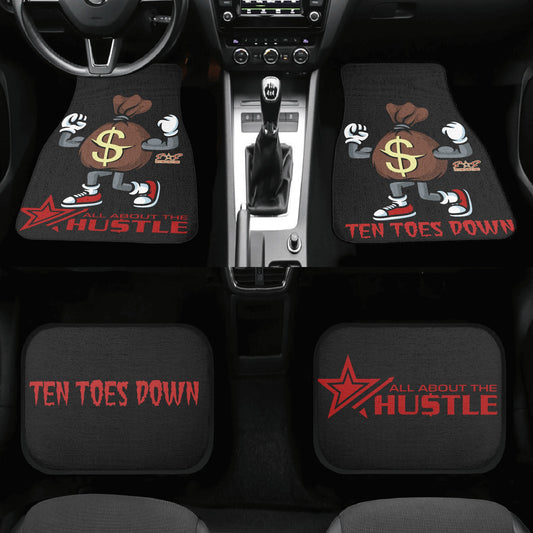 T.T.D Ten Toes Down Back and Front Car Floor Mats