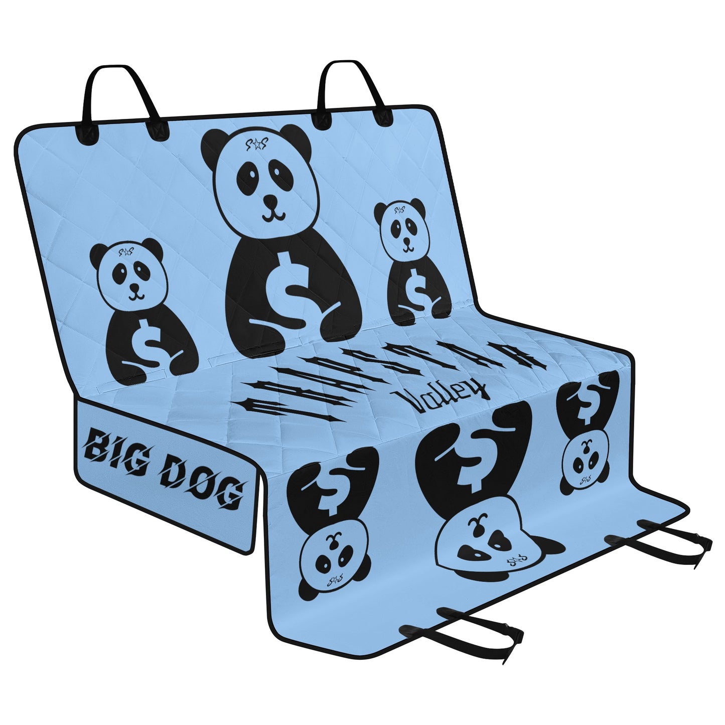 Trap Star Valley Panda 1.0 Sky Blue Car Pet Seat Covers