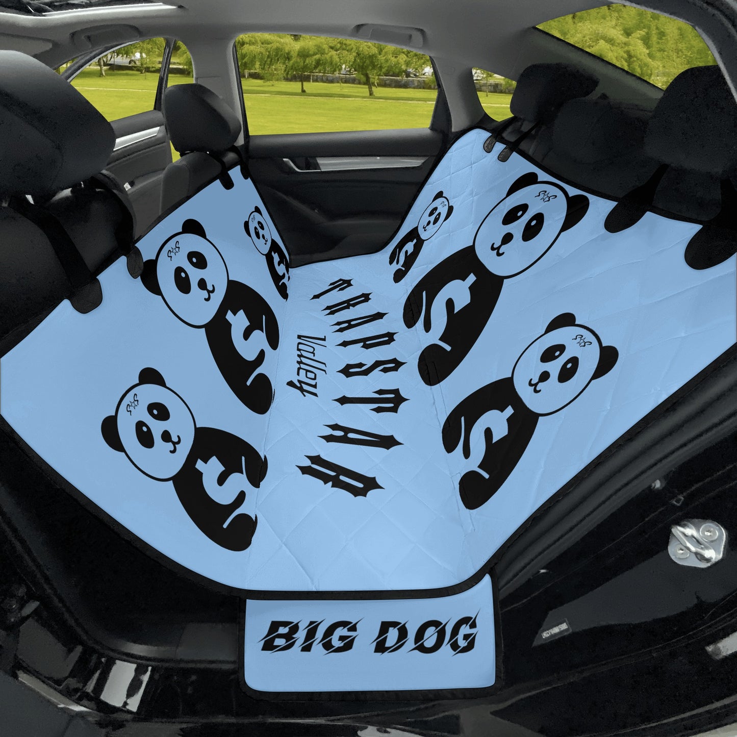 Trap Star Valley Panda 1.0 Sky Blue Car Pet Seat Covers