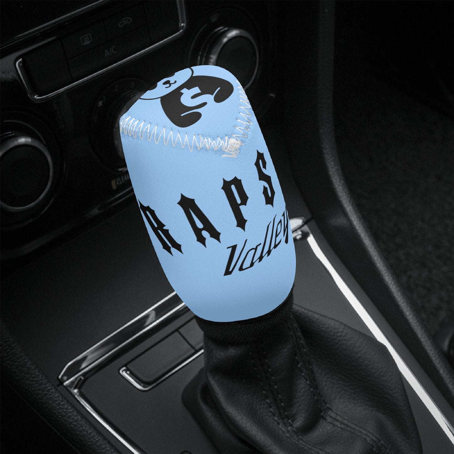 Trap Star Valley Panda 1.0 Sky Blue Car Shifter Gear Cover