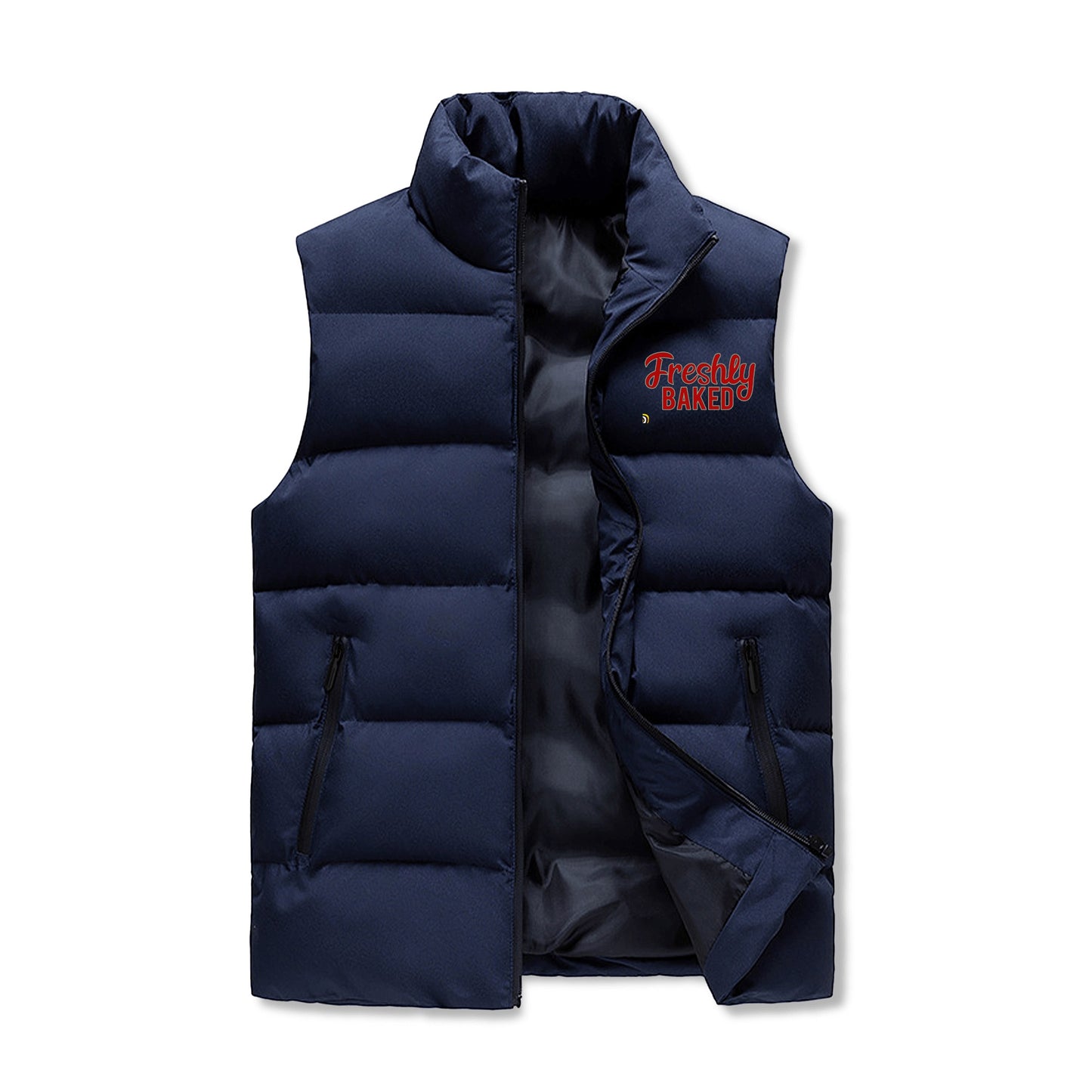 Freshly Baked 420 Edition Mens Hooded Puffer Vest