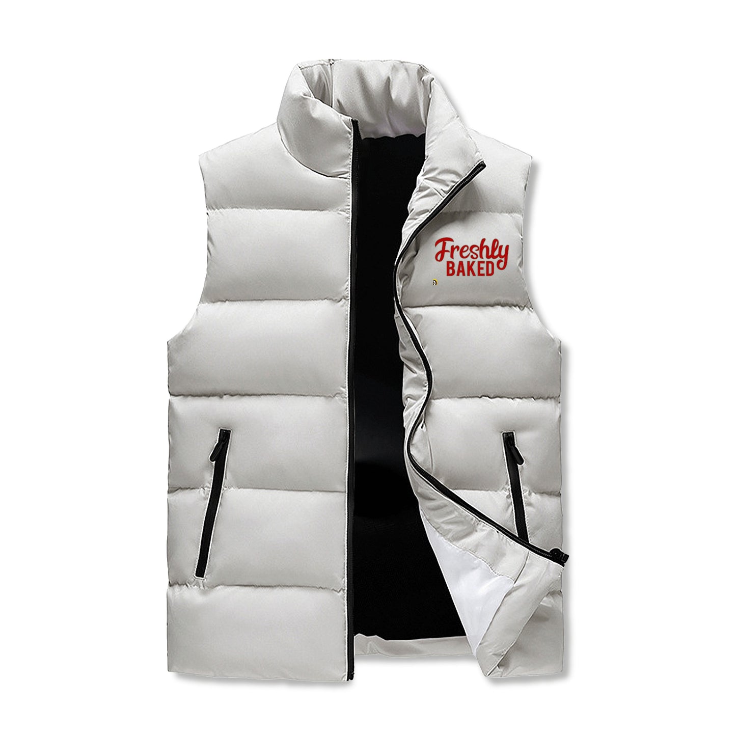 Freshly Baked 420 Edition Mens Hooded Puffer Vest