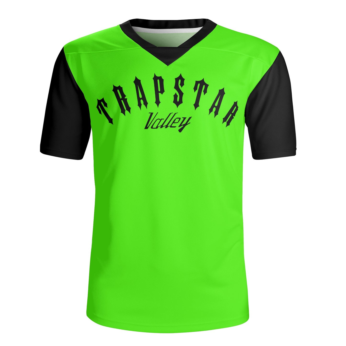 Trap Star Valley Raccoon Goon 2.0 Mens Goo Green Rugby Jersey