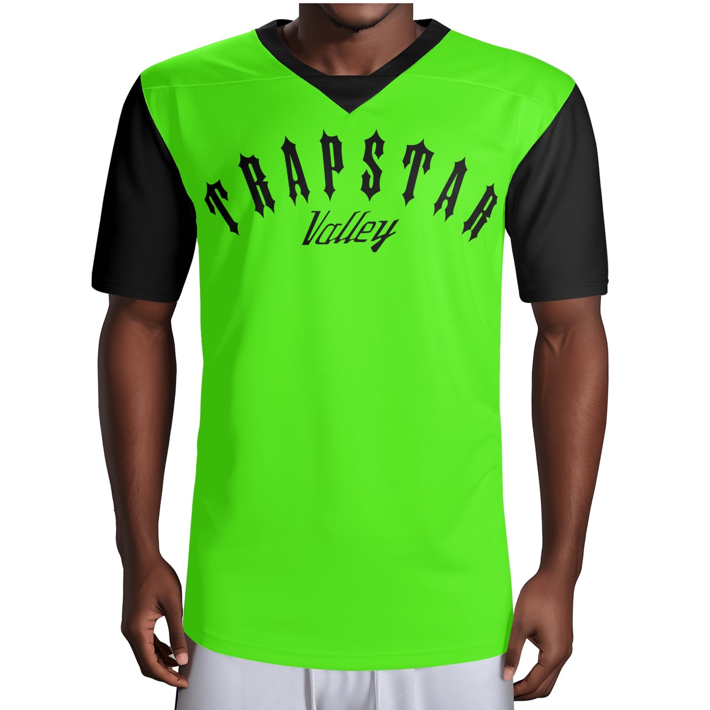 Trap Star Valley Raccoon Goon 2.0 Mens Goo Green Rugby Jersey