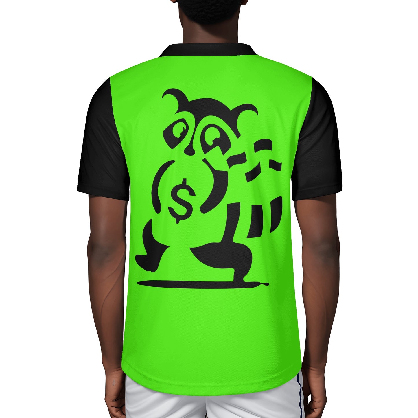 Trap Star Valley Raccoon Goon 2.0 Mens Goo Green Rugby Jersey