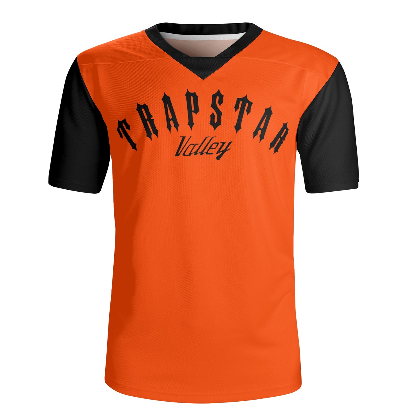 Trap Star Valley Raccoon Goon 2.0 Mens Dark Orange Rugby Jersey