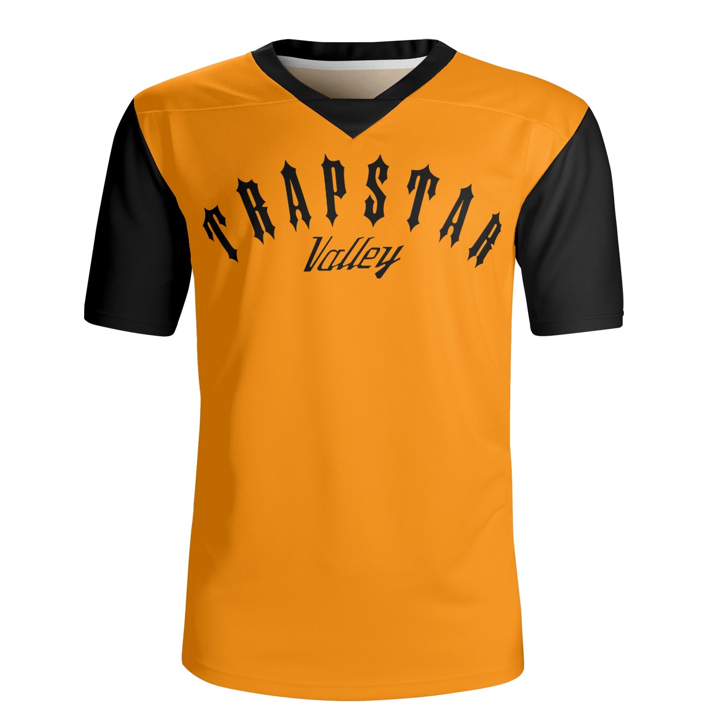 Trap Star Valley Raccoon Goon 2.0 Mens Orange Rugby Jersey