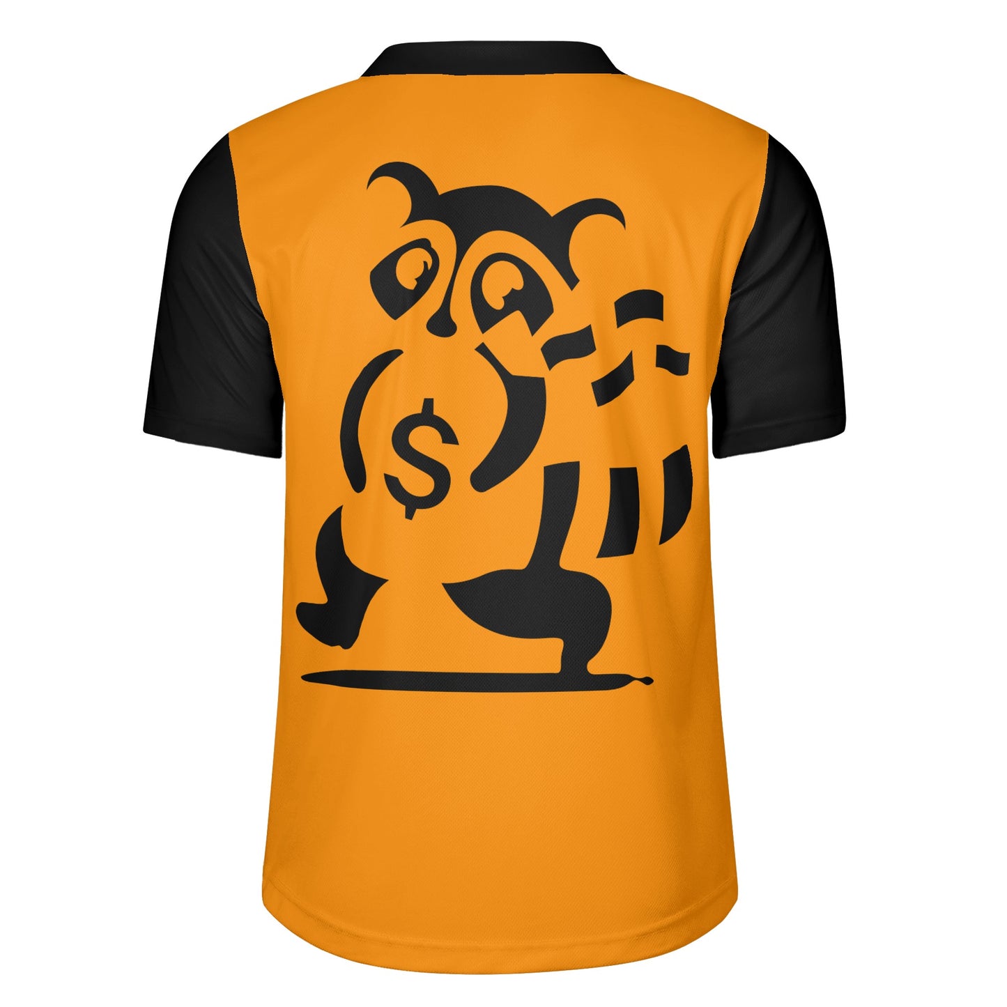 Trap Star Valley Raccoon Goon 2.0 Mens Orange Rugby Jersey