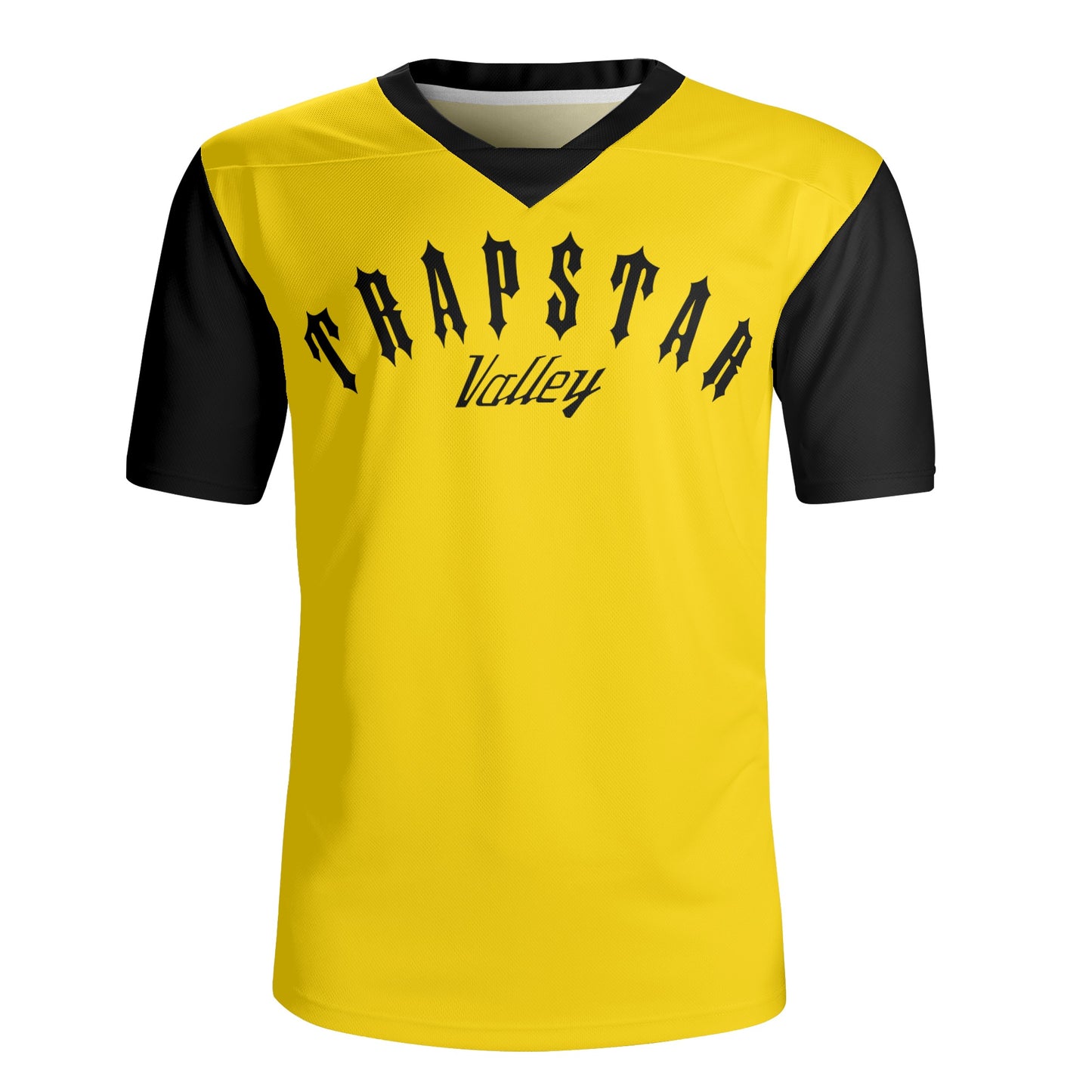 Trap Star Valley Raccoon Goon 2.0 Mens Gold Rugby Jersey