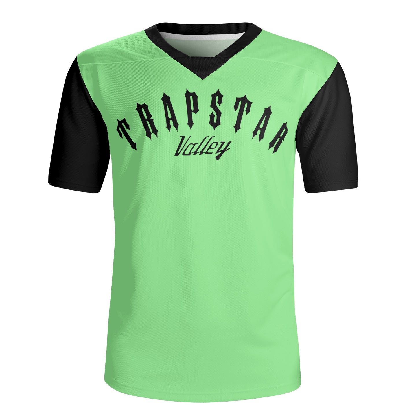 Trap Star Valley Raccoon Goon 2.0 Mens Mint Green Rugby Jersey