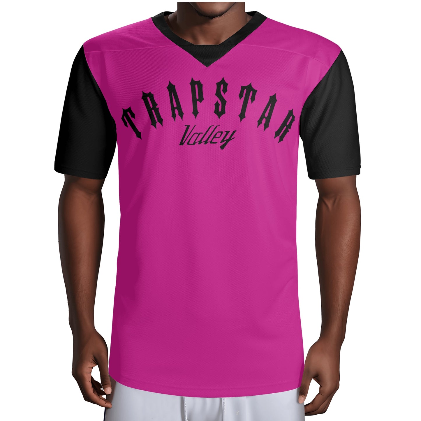 Trap Star Valley Raccoon Goon 2.0 Mens Purple Rugby Jersey