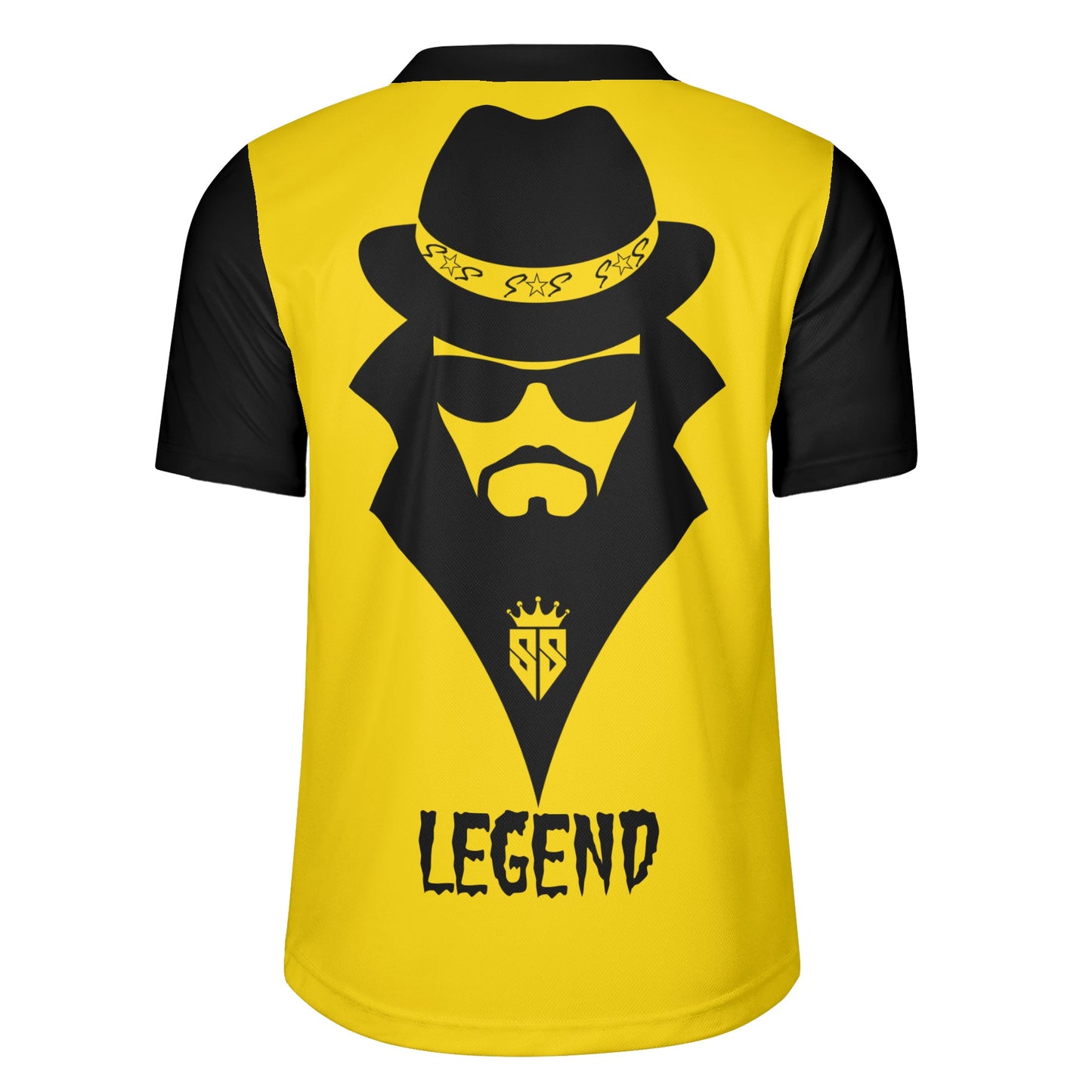 Trap Star Valley Legend 3.0 Mens Gold Rugby Jersey