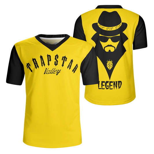 Trap Star Valley Legend 3.0 Mens Gold Rugby Jersey