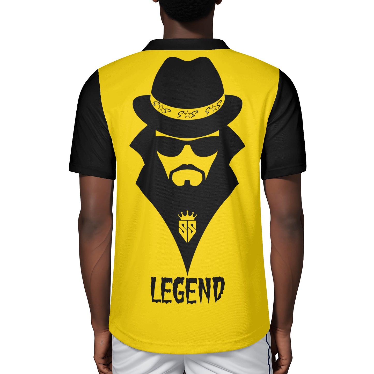 Trap Star Valley Legend 3.0 Mens Gold Rugby Jersey