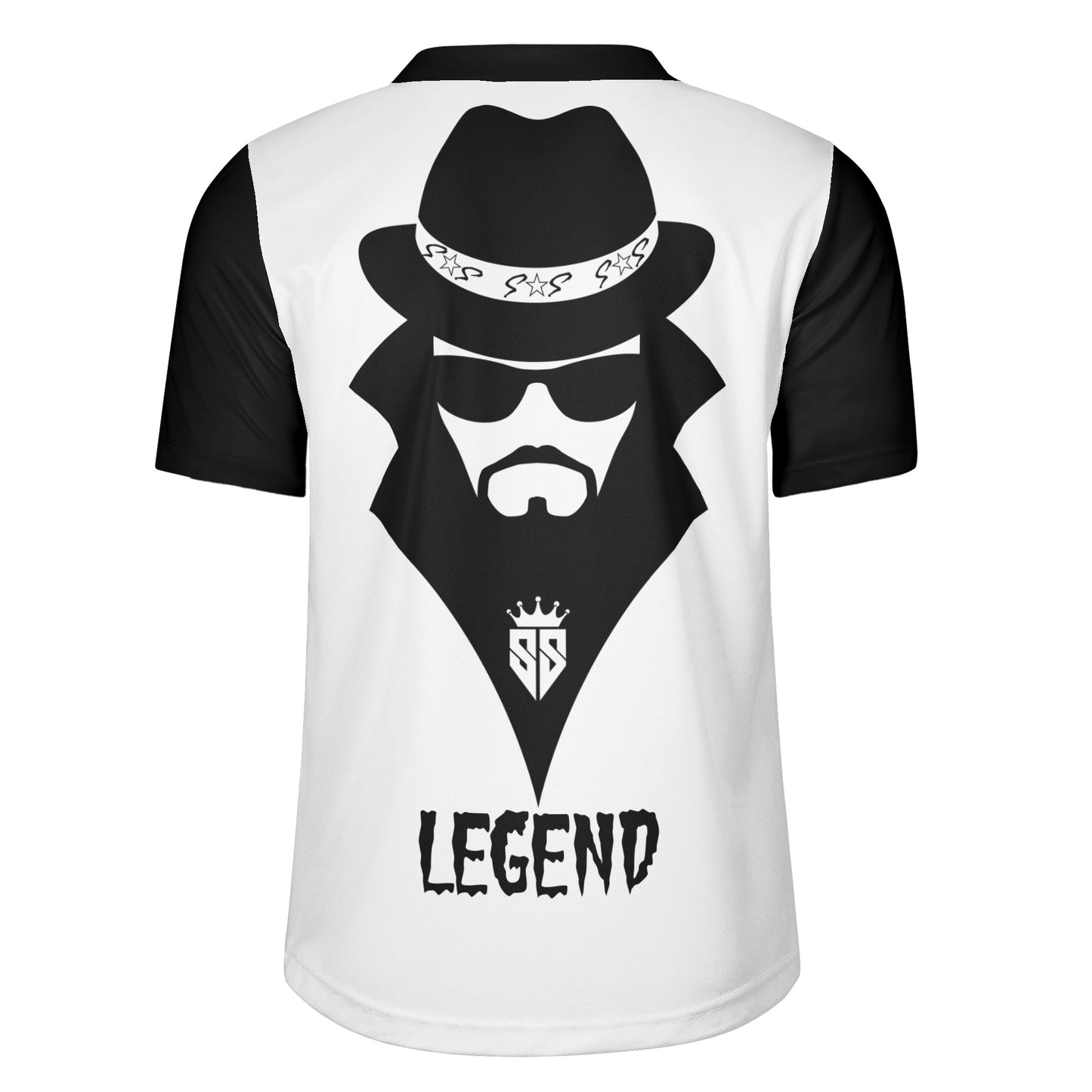 Trap Star Valley Legend 3.0 Mens White Rugby Jersey