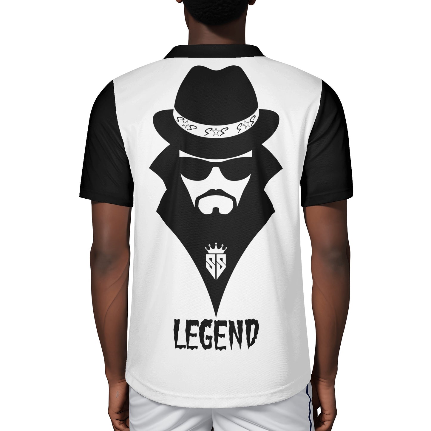 Trap Star Valley Legend 3.0 Mens White Rugby Jersey