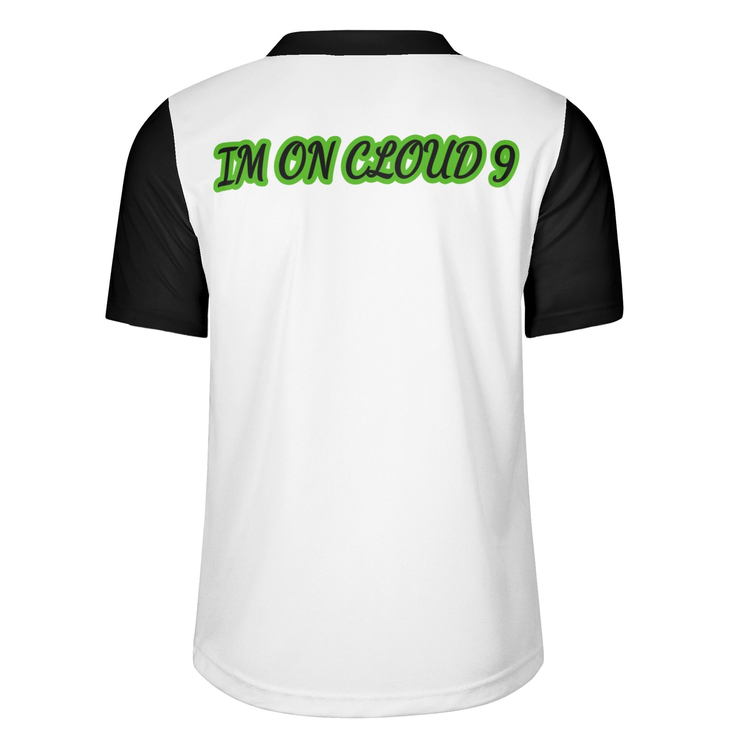 Leaf Me Alone 420 Edition Mens  White/Black  Rugby Jersey