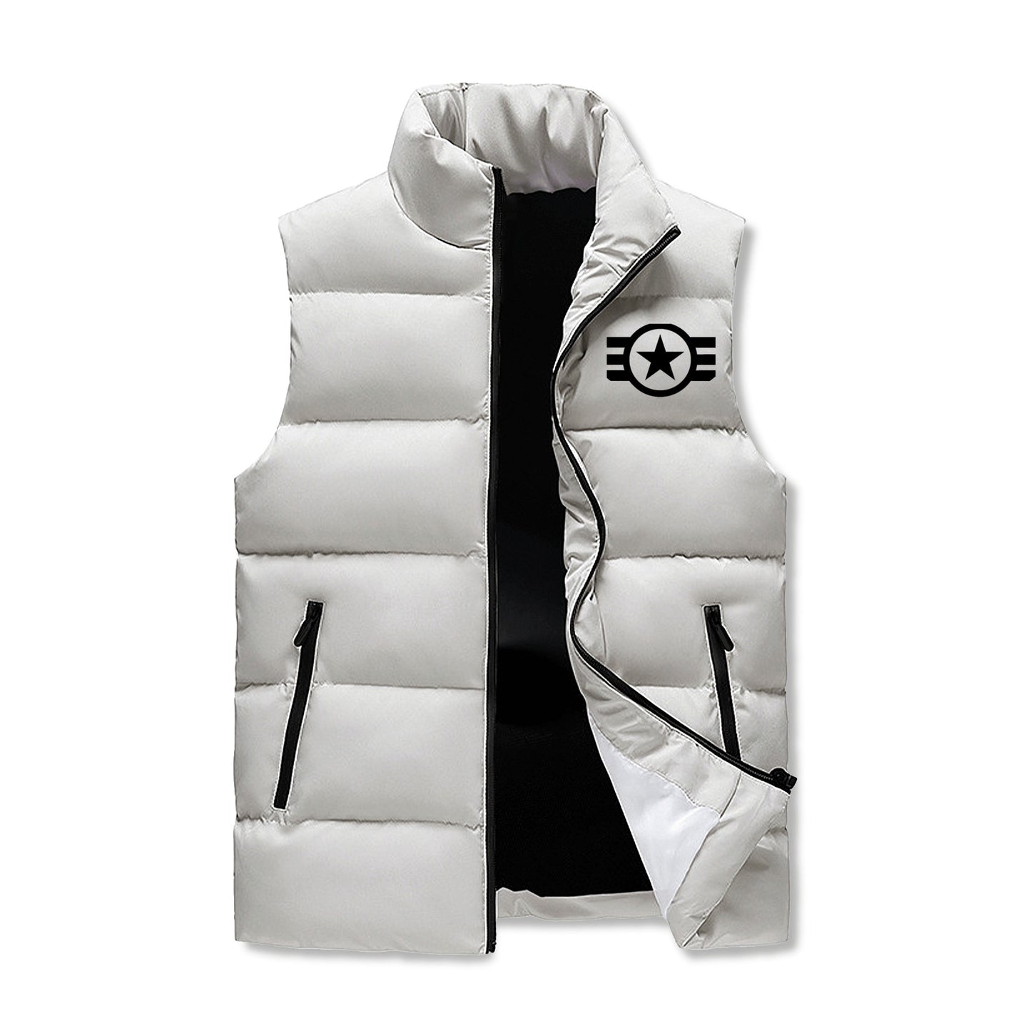 Dope Boy League Mens Hooded Puffer Vest