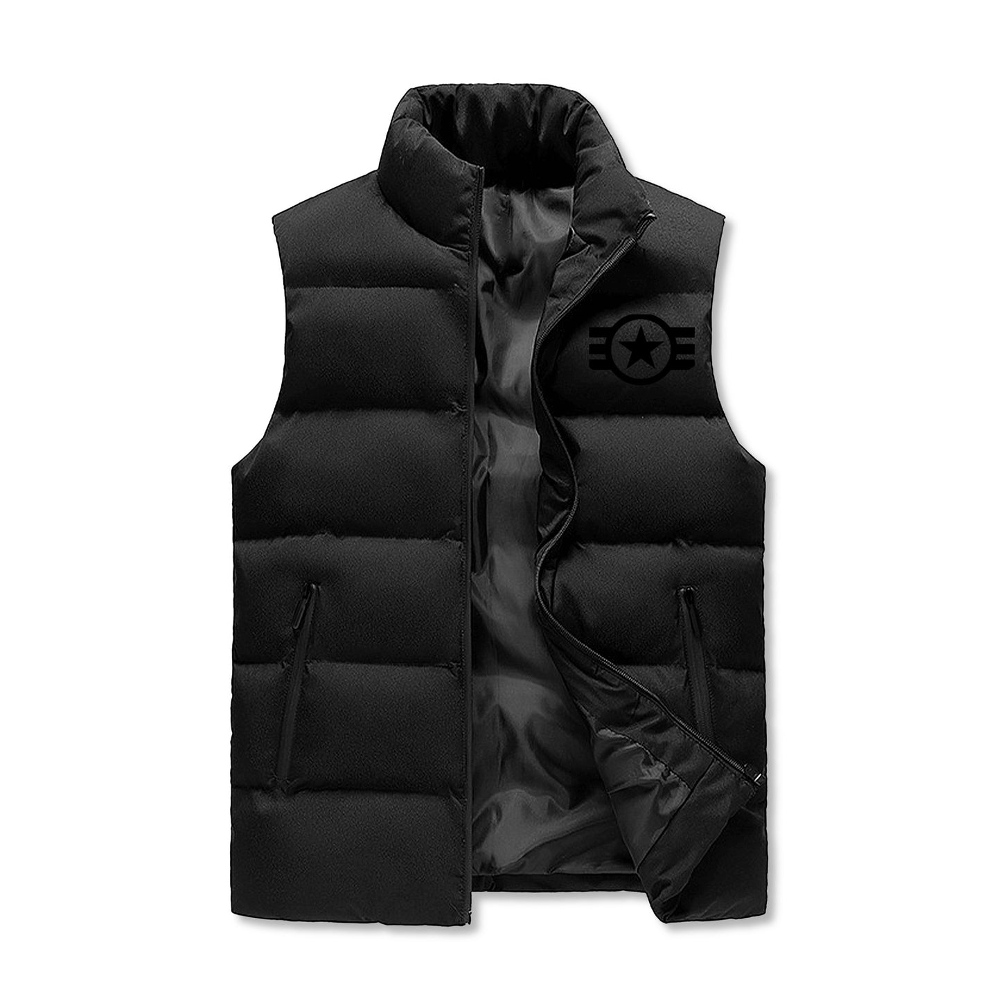 Dope Boy League Mens Hooded Puffer Vest