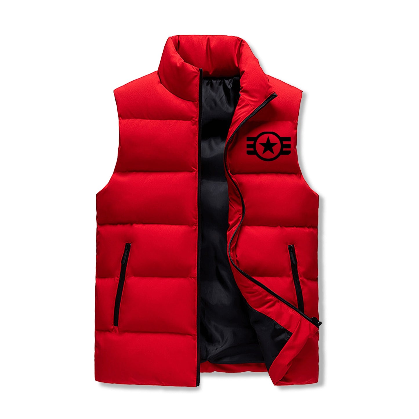 Dope Boy League Mens Hooded Puffer Vest