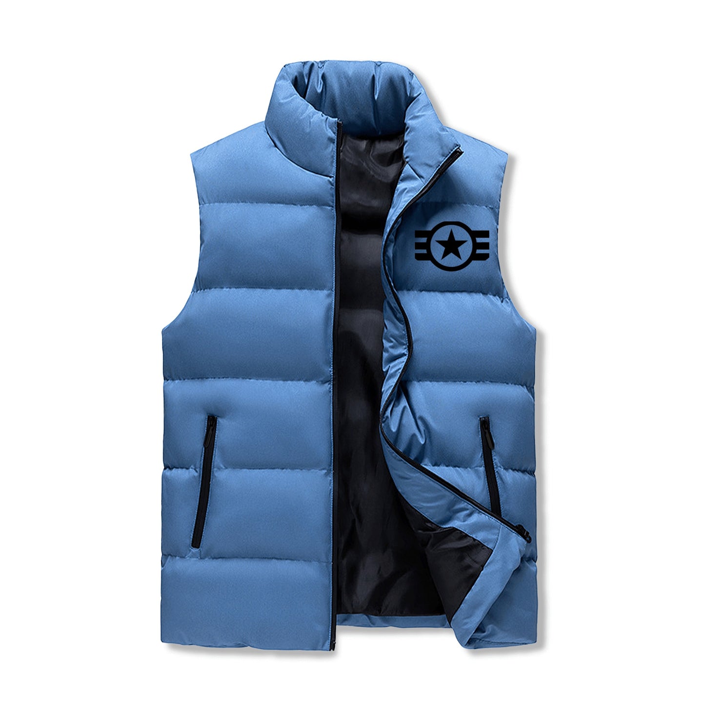 Dope Boy League Mens Hooded Puffer Vest