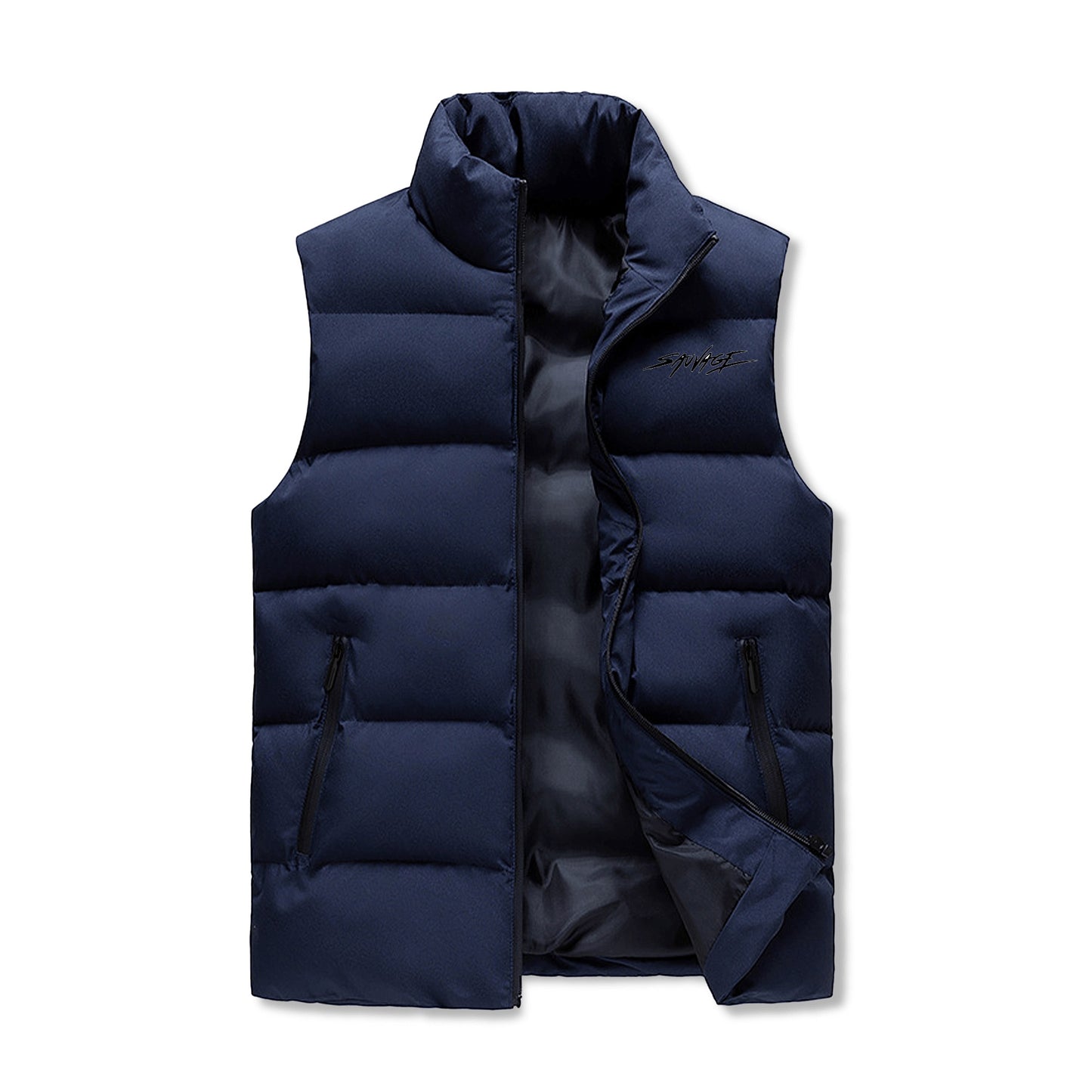 Sauvage Gorilla Mens Hooded Puffer Vest