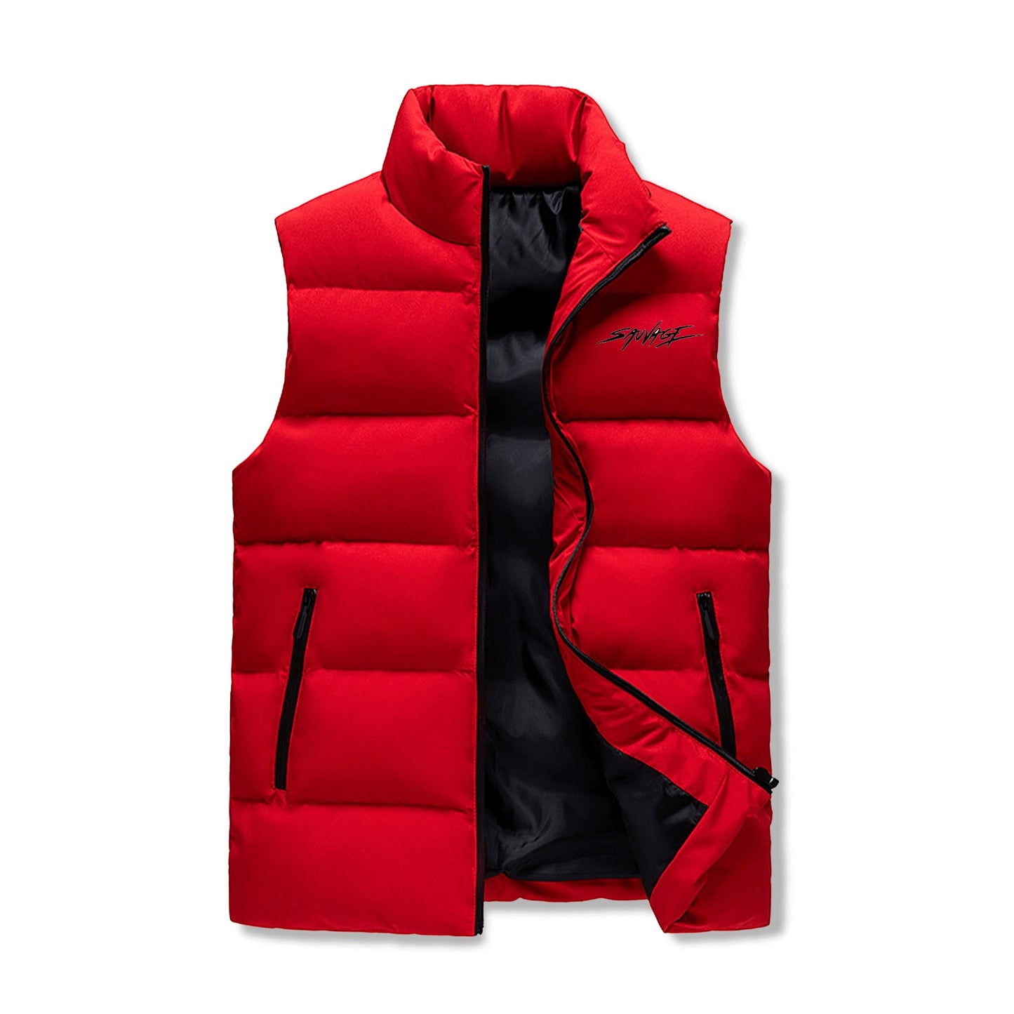 Sauvage Gorilla Mens Hooded Puffer Vest