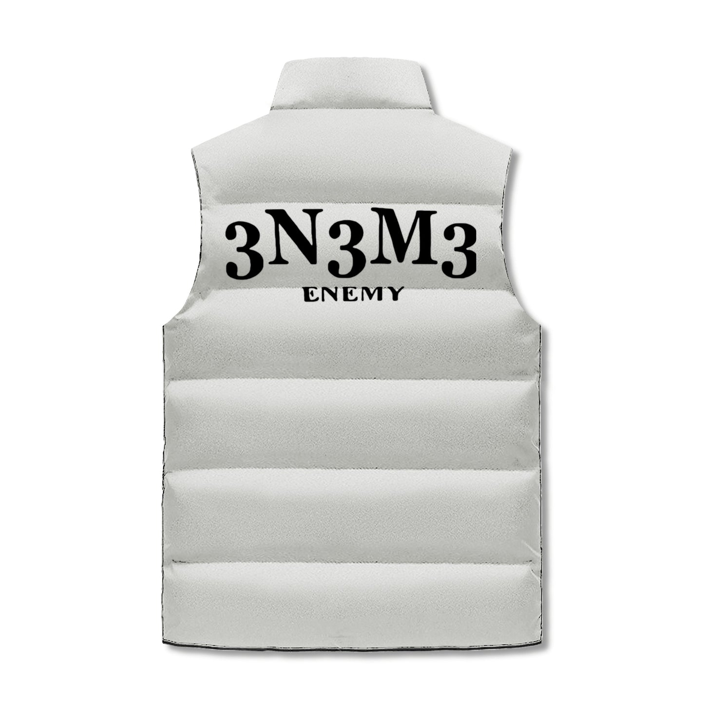 3.N.3.M.3 Enemy Mens Hooded Puffer Vest