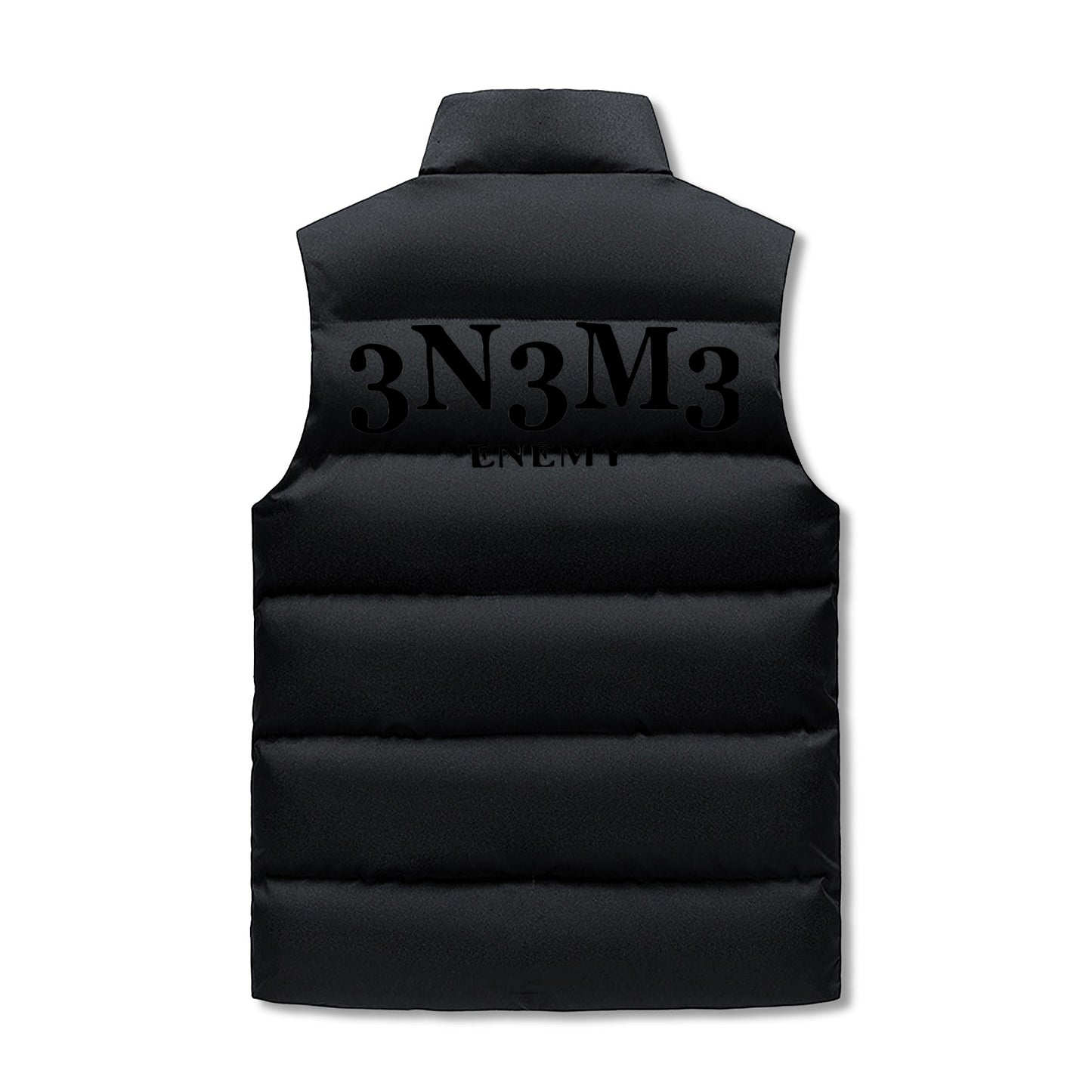 3.N.3.M.3 Enemy Mens Hooded Puffer Vest