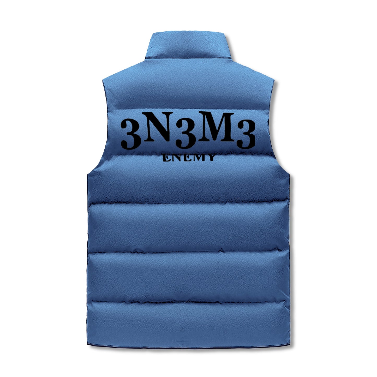 3.N.3.M.3 Enemy Mens Hooded Puffer Vest