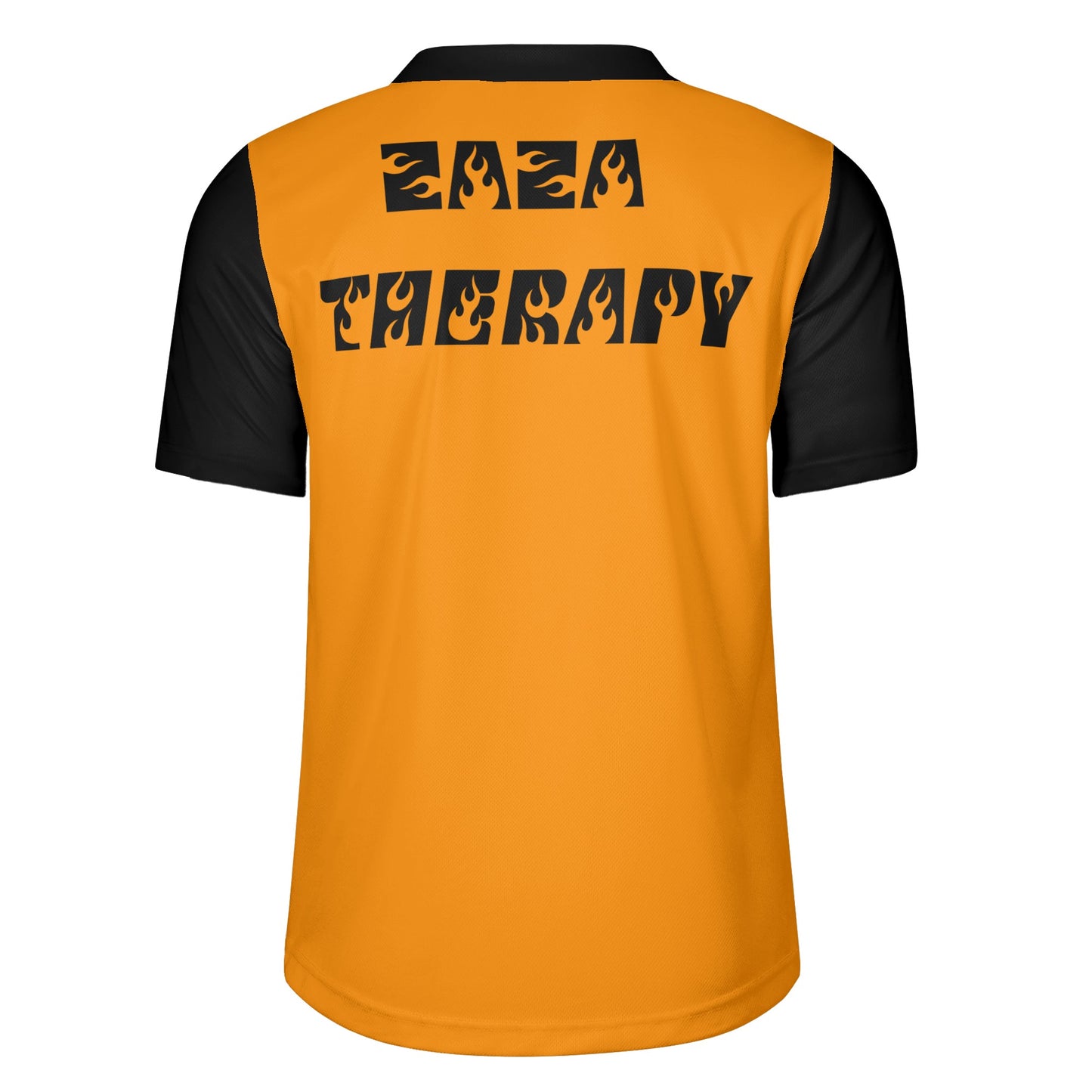 Leaf Me Alone 420 Edition Mens Orange Rugby Jersey