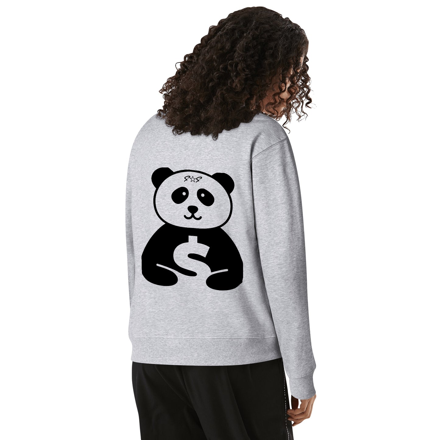 Trap Star Valley Panda 1.0 Mens/Womens Adult Cotton Sweater Shirt