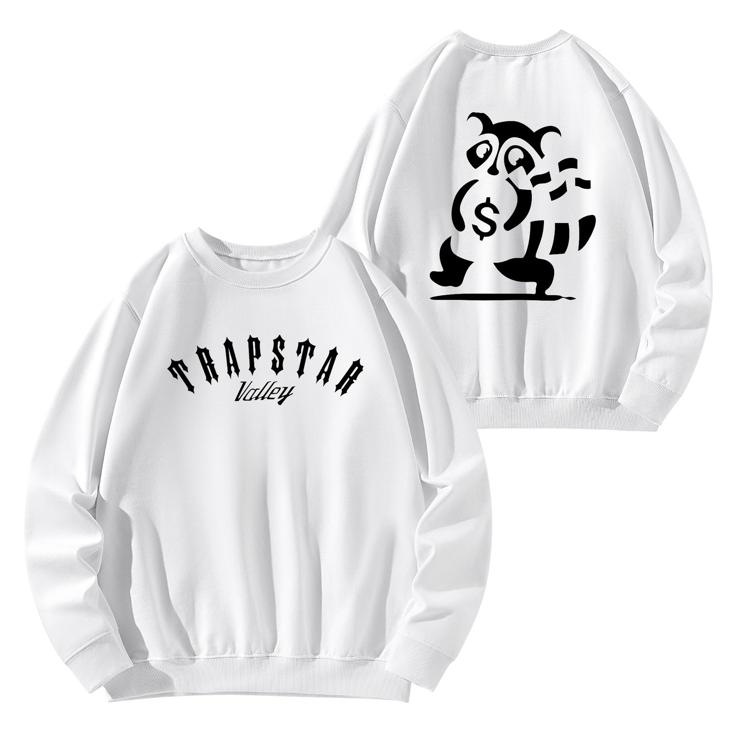 Trap Star Valley Raccoon Goon 2.0 Mens/Womens Adult Cotton Sweater Shirt