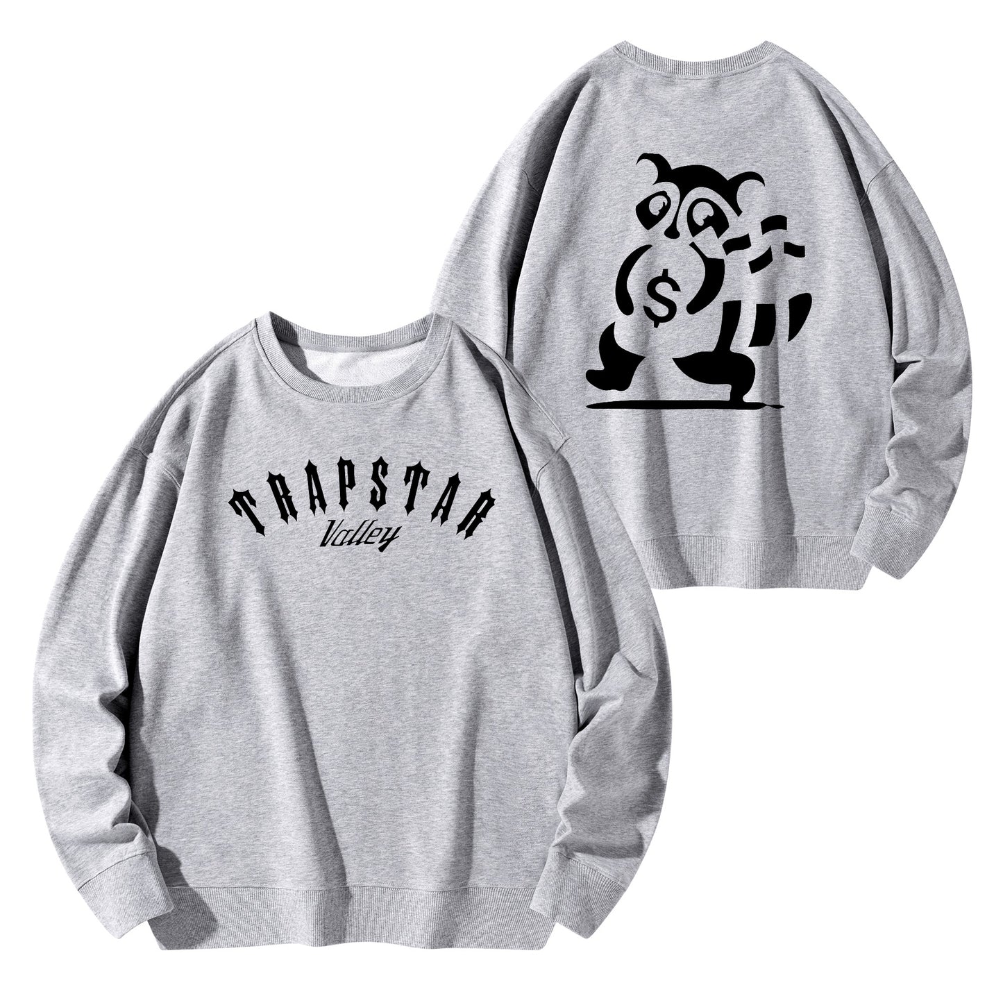 Trap Star Valley Raccoon Goon 2.0 Mens/Womens Adult Cotton Sweater Shirt