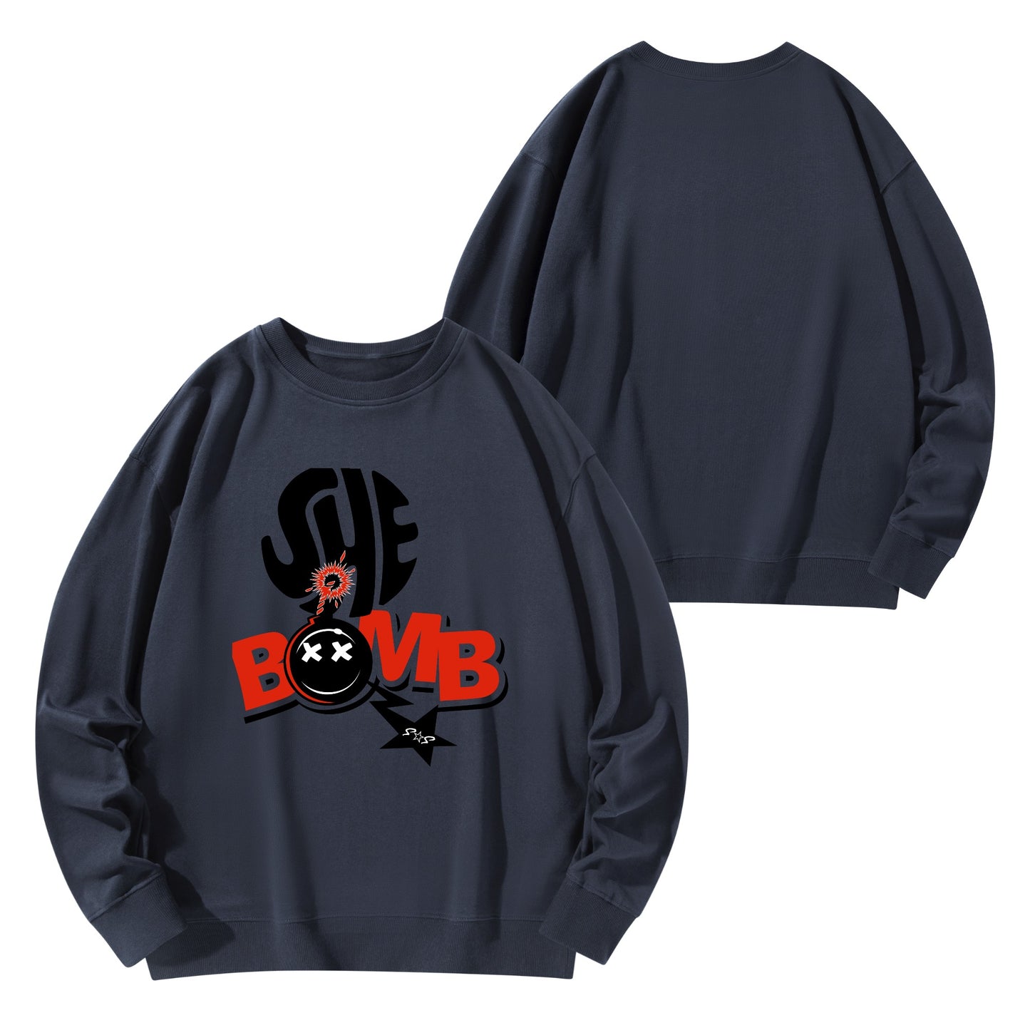 She Bomb Mens/Womens Adult Cotton Sweater Shirt